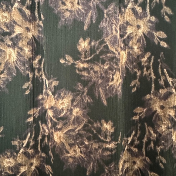 Free People Sheer Floral Boho Mini Dress with Lace Detail - Picture 6 of 7